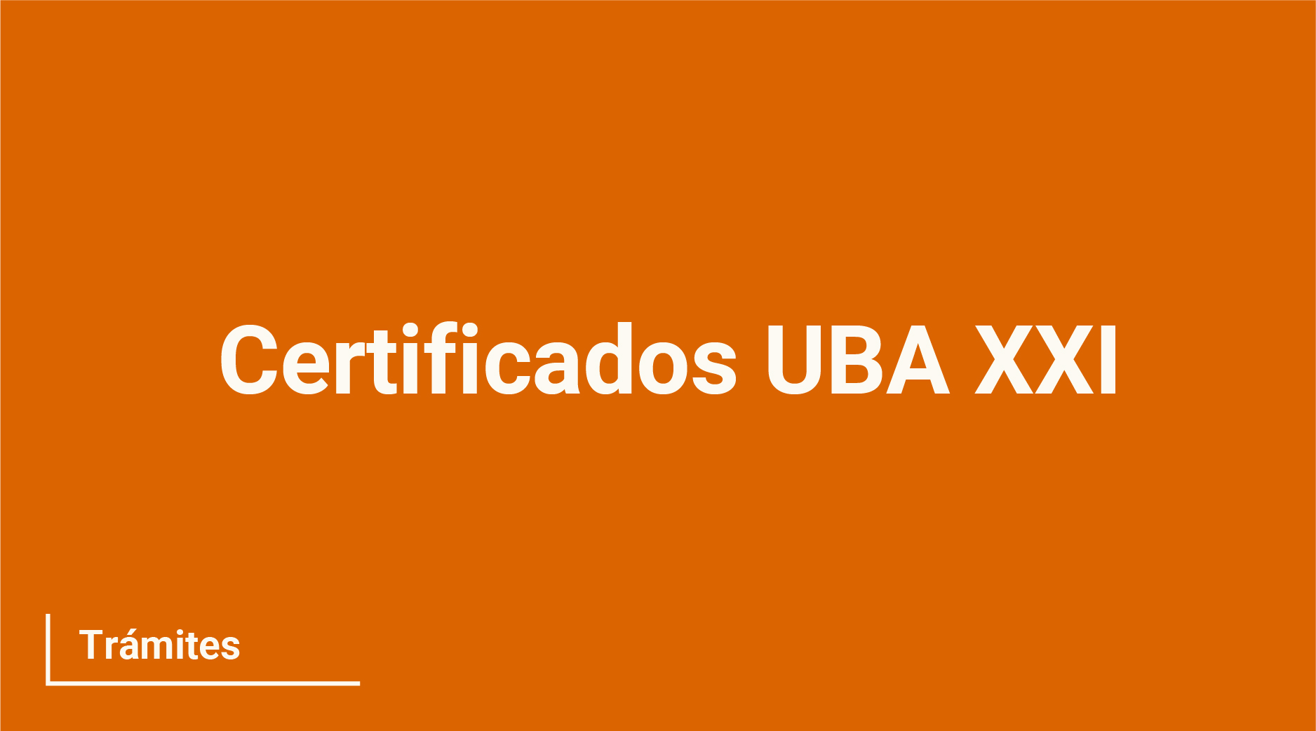 Certificados UBA XXI - ubaxxi